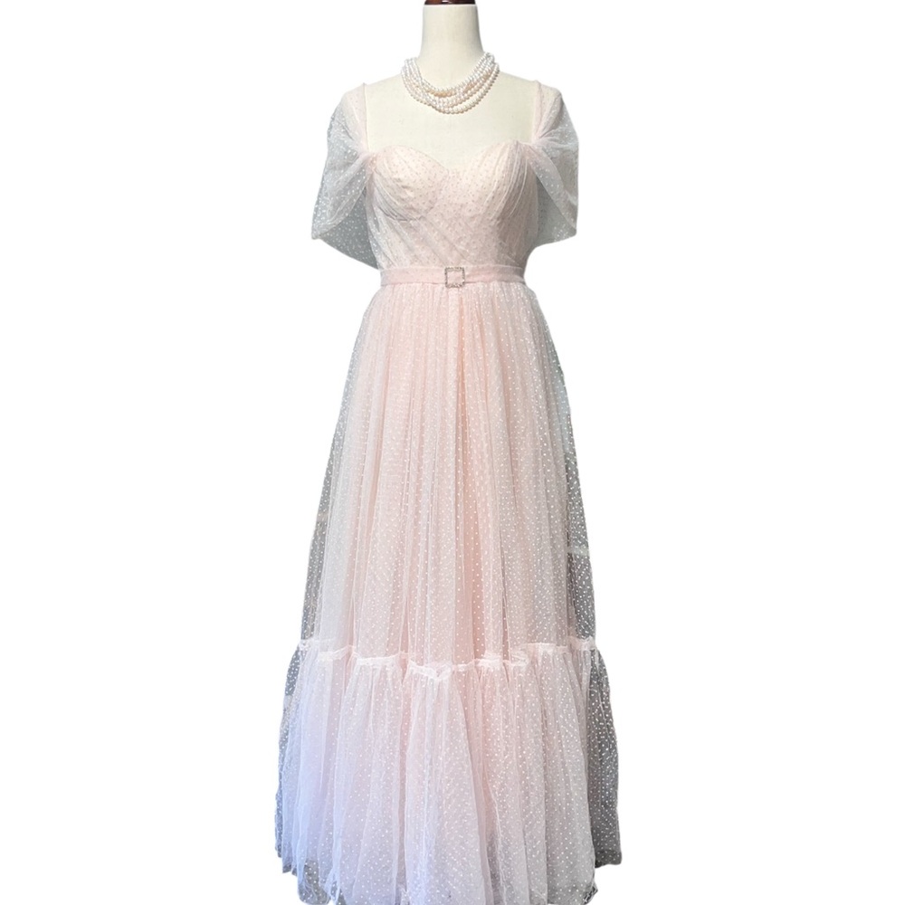 Vintage Pink Gown -Glinda from Wicked and The Wizard of Oz Halloween Costume - Picture 2 of 11